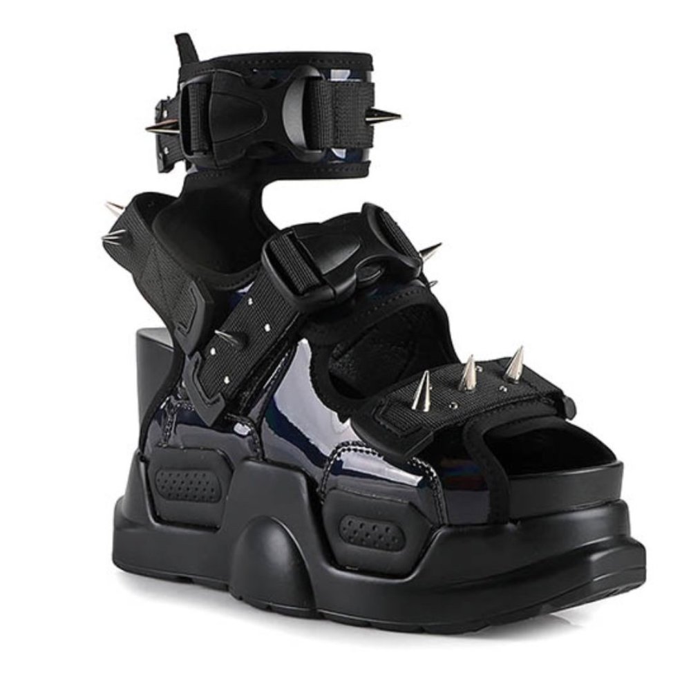 Anthony Wang X Dark Abyss Platform Sandals